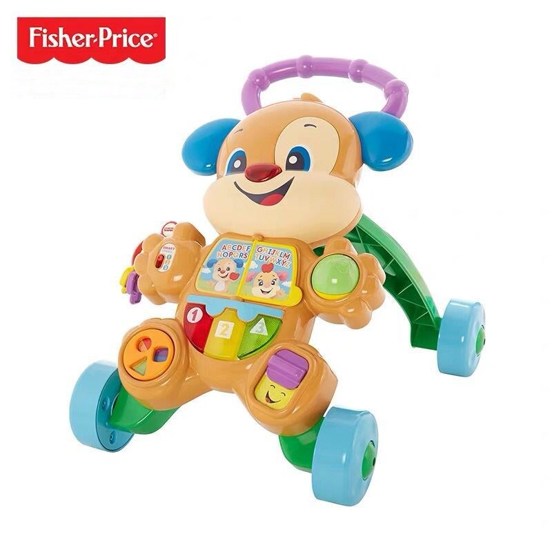 Genuine Fisher Pippi Smart Play Walker FRR74 Multi-functional Baby Toddler Anti-rollover Trolley