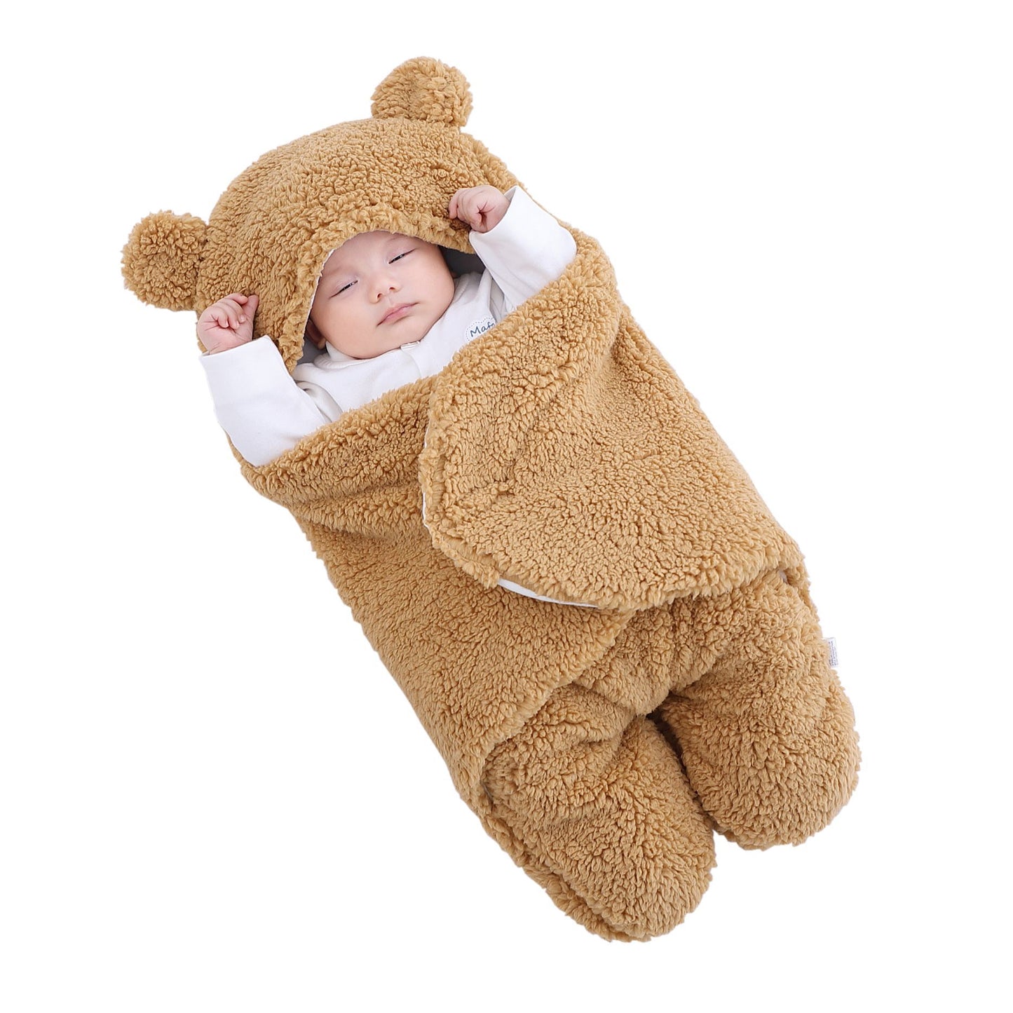 Coated Baby Newborn Baby Sleeping Bag Anti-Scare Swaddling Baby Supplies For Newborn Baby