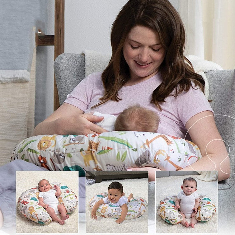 Amazon Hot Selling Baby Nursing Pillow Cover Stretch U Shape Nursing Pillow Cover Removable Pillow Cover Nursing Maternity Pillow