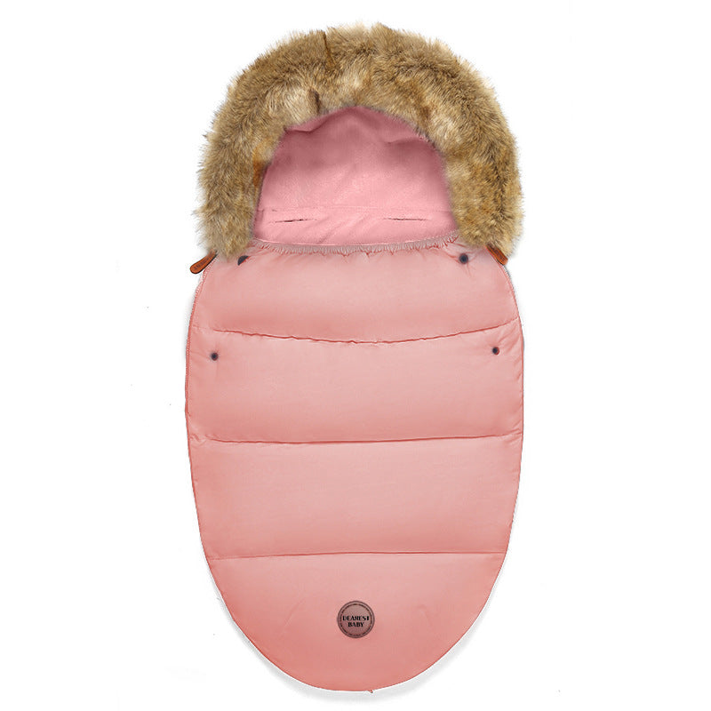 Baby Stroller Sleeping Bag Thickeneded Newborn Winter Warm Дет Xeнв Kontaktт