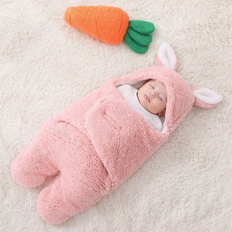 Coated Baby Newborn Baby Sleeping Bag Anti-Scare Swaddling Baby Supplies For Newborn Baby