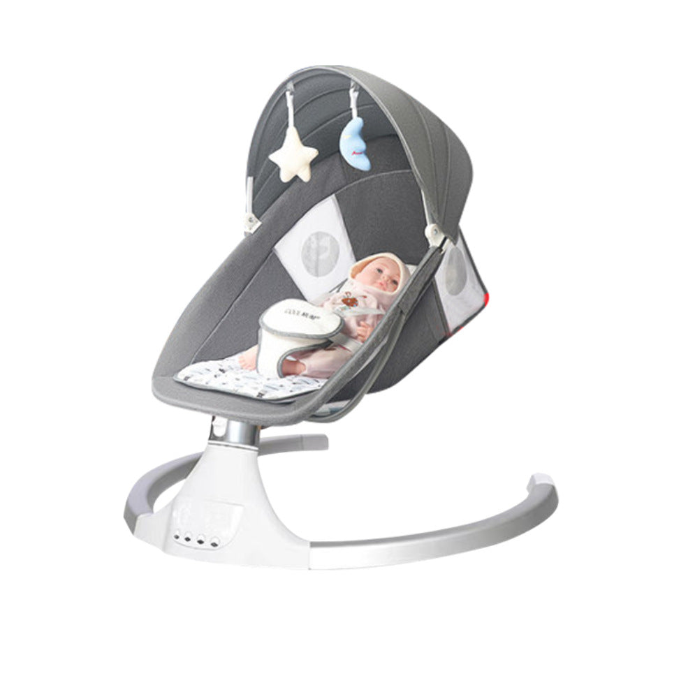 Baby Smart Electric LED Touch Screen Rocking Chair Shaker-Comfort Swing