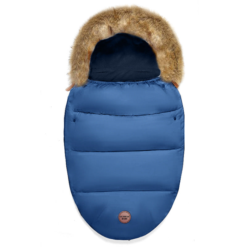 Baby Stroller Sleeping Bag Thickeneded Newborn Winter Warm Дет Xeнв Kontaktт