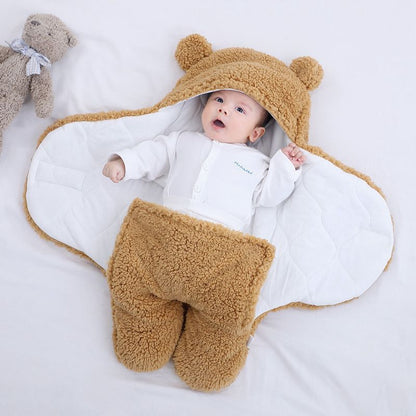 Coated Baby Newborn Baby Sleeping Bag Anti-Scare Swaddling Baby Supplies For Newborn Baby